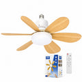 Tavan Vantilatörü ve LED Avize - Uzaktan Kumandalı - 6 Kanatlı - 52 cm 1
