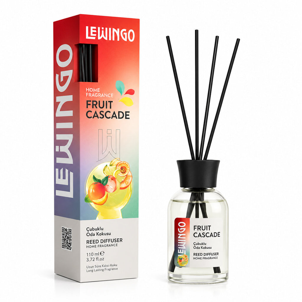 Fruit Cascade Bambu Çubuklu Oda Kokusu - 110 ml - Cam Şişe 1