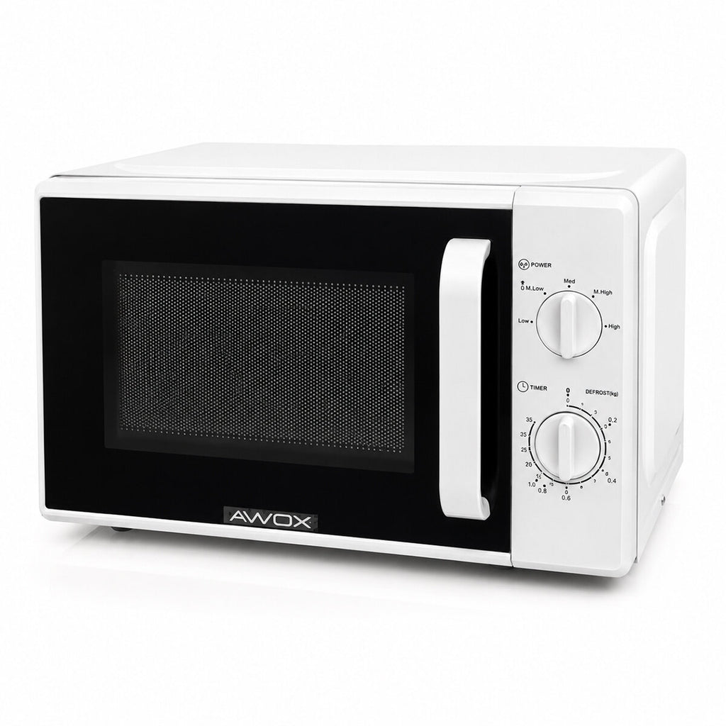 Beyaz Mikrodalga Fırın - Klasik Ön Panel - 20 Litre Kapasite 2