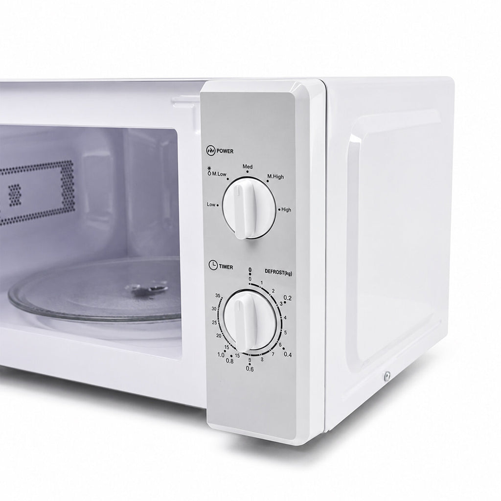 Beyaz Mikrodalga Fırın - Klasik Ön Panel - 20 Litre Kapasite 4