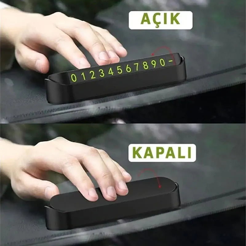 Araç Fosforlu Numaratör Aç-Kapa 4