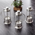 Çelik Kulplu Cam French Press - 350 ml 1