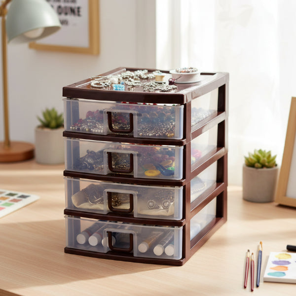 Mini 4 Çekmeceli Komidin Organizer 1