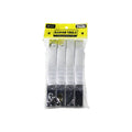 4PCS = 2TKM PLASTİK KROM KAPLAMA DUŞAKABİN KOLU 10MM (5538) 1