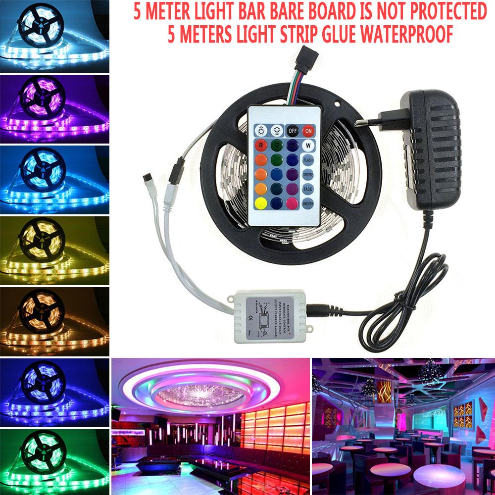 5 Metre Rgb Şerit Led Seti-İç ve Dış Mekan Silikonlu-Tak Çalıştır (5538) 4