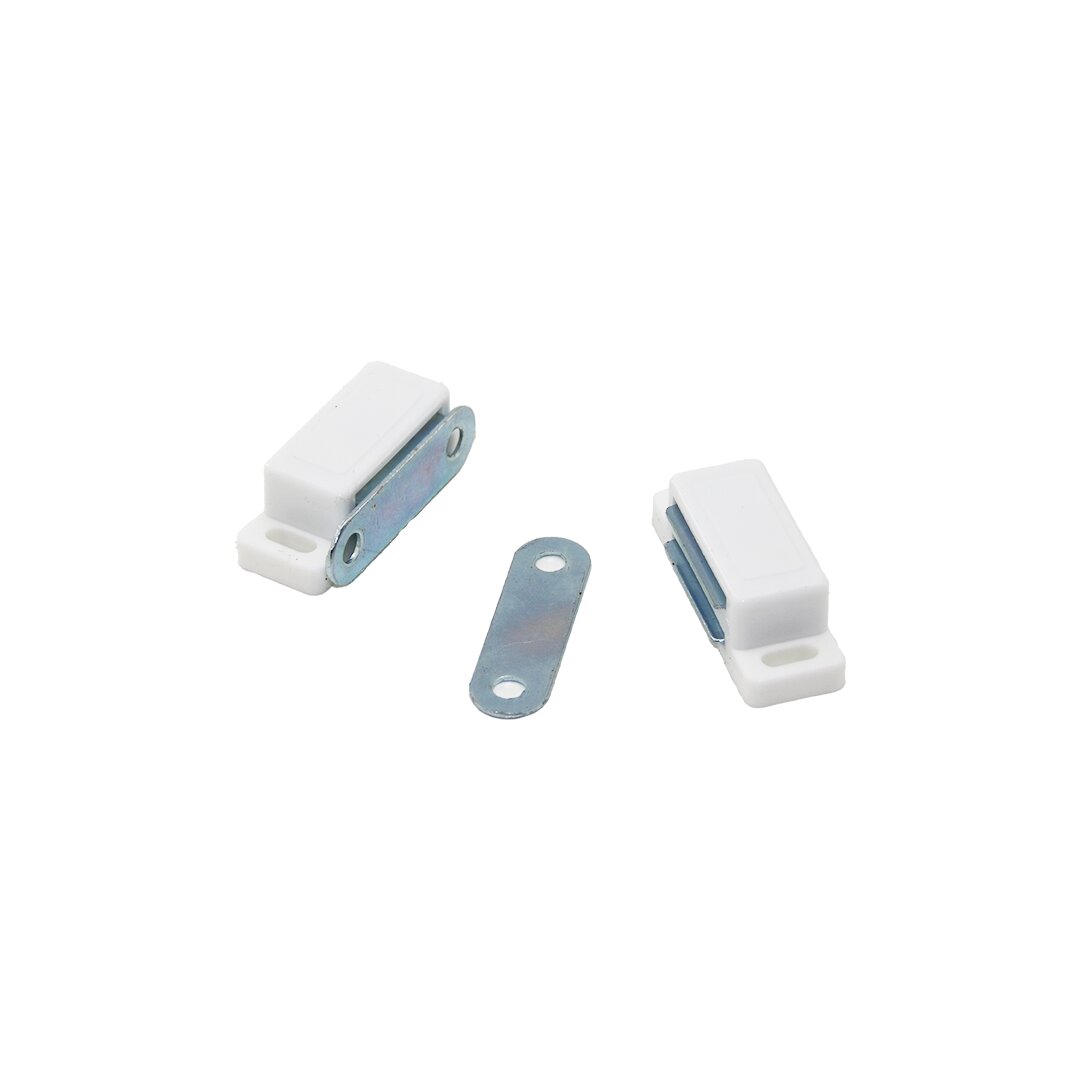 50 ADET BEYAZ 4.5CM MIKNATISLI SİNEKLİK ÇIT ÇIT (5538) 1