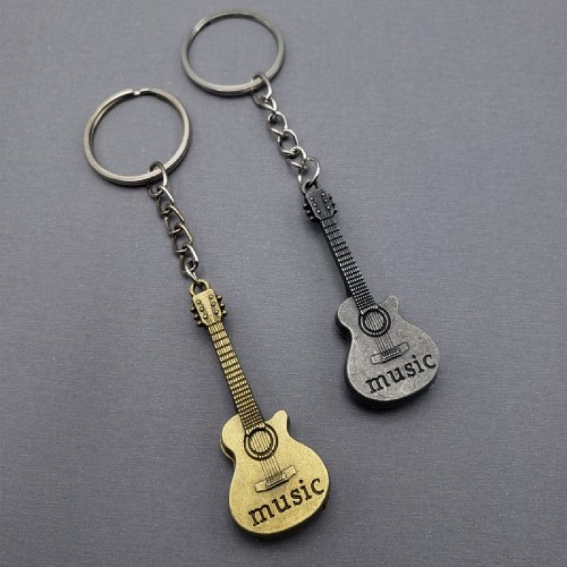 Metal Gitar Anahtarlık 1