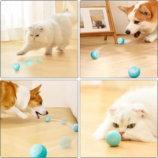 İnteraktif Kedi Köpek Şarjlı Oyun Topu 1