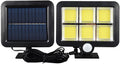 120 Cob Led Solar Panelli 3 Modlu Duvar Lambası 1