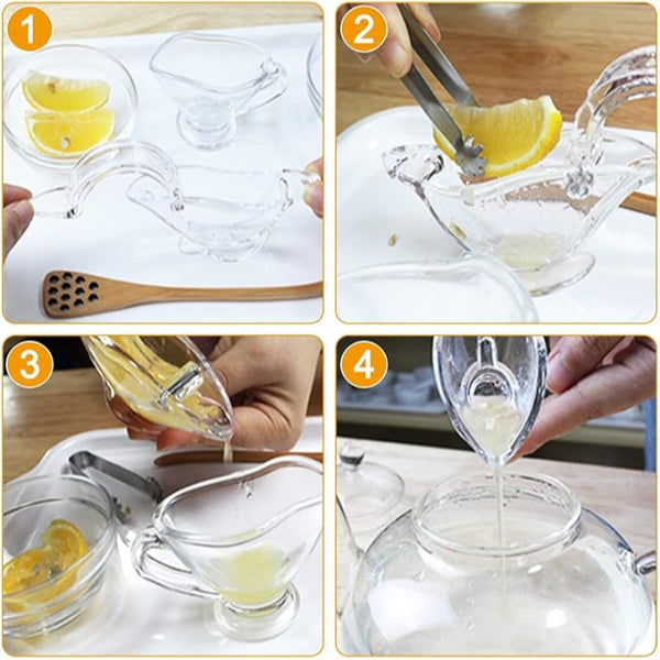 Kuş Şeklinde Sunumluk Limon Sıkacağı 4