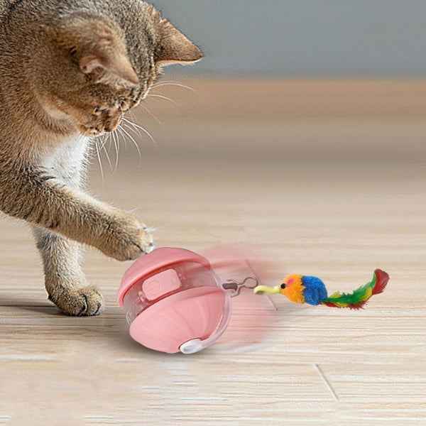 Şarjlı Hareketli Kedi Topu Oyuncak 1