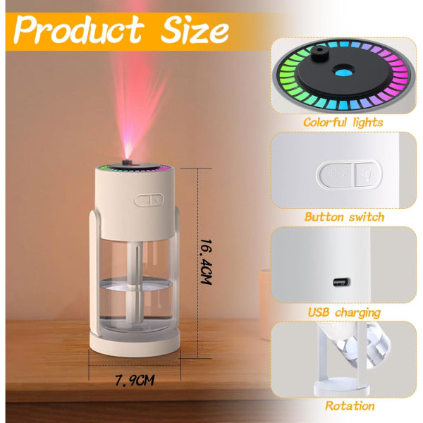 LED Işıklı Hava Nemlendirici Cihaz 2