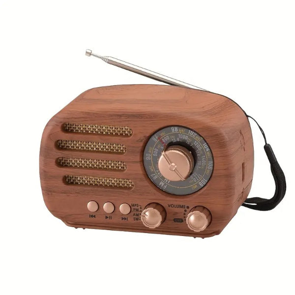 Ahşap Retro Radyo 2