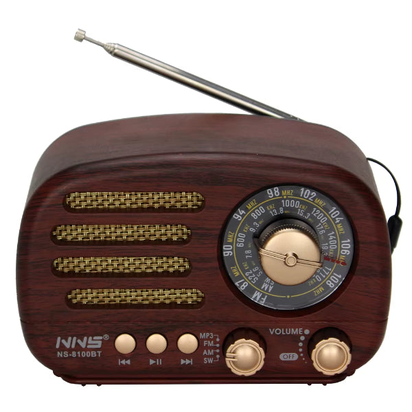 Ahşap Retro Radyo 3