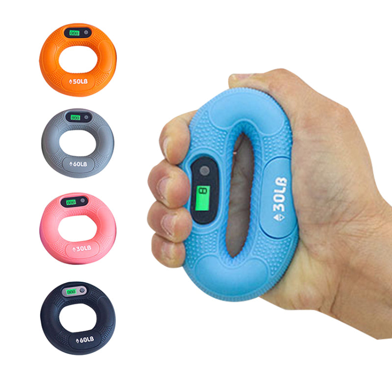 Sayaçlı El Güçlendirme Halkası - Akıllı Egzersiz Aleti - 30 LB 1