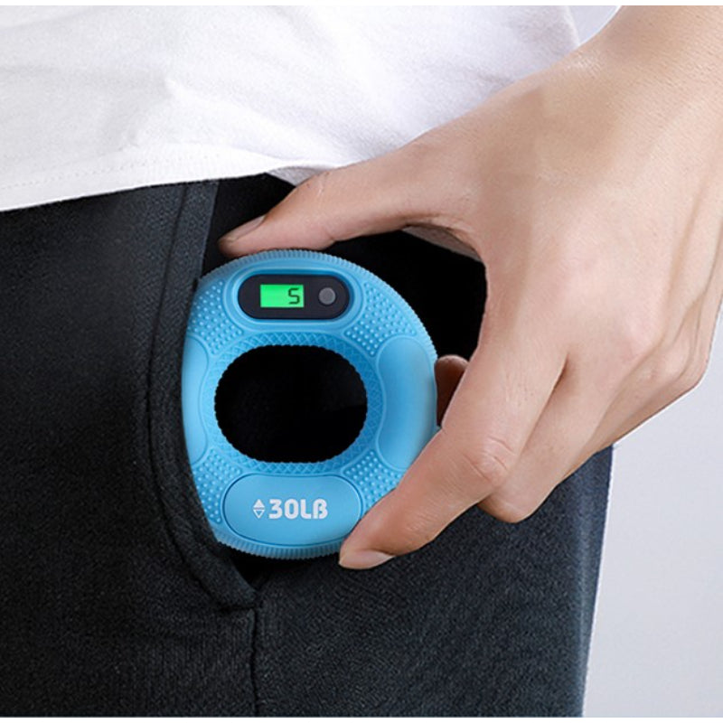 Sayaçlı El Güçlendirme Halkası - Akıllı Egzersiz Aleti - 30 LB 4