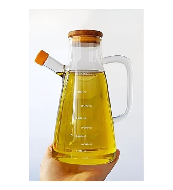 Borosilikat Cam 900 ml. Yağdanlık 3