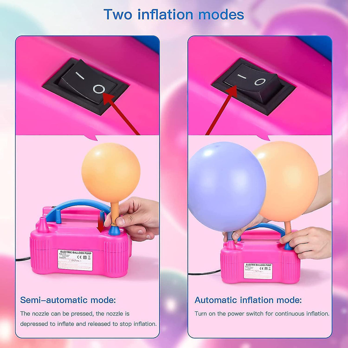 Elektrikli Balon Şişirme Makinesi 2