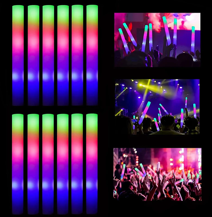 Led Işıklı Rengarenk Sünger Parti Çubuk 3