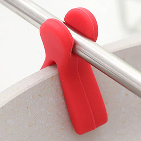Silikon Tava Kaşık Tutacağı 3'lü Paket 5