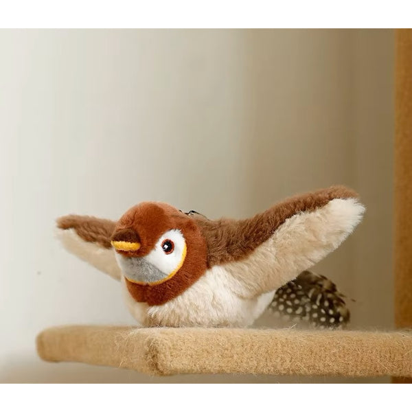 Şarjlı Peluş Uçan Kuş Oyuncak 1