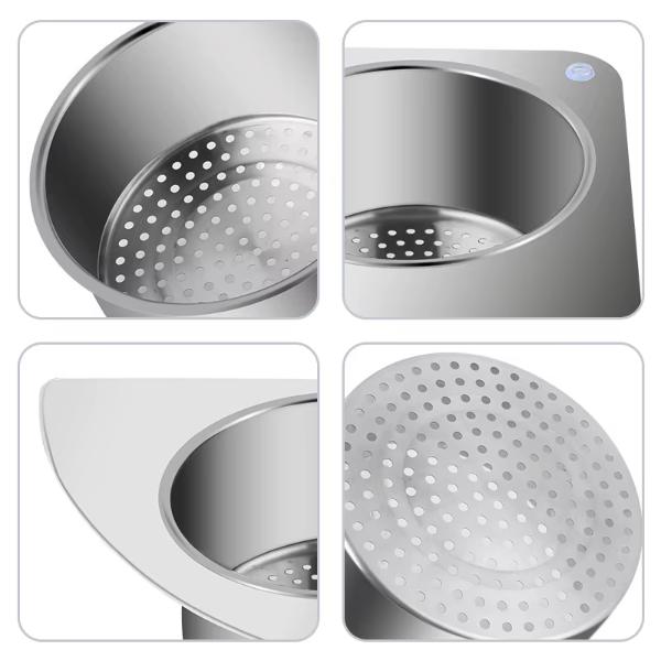 Kuğu Tasarımlı Paslanmaz Lavabo Drenaj Sepeti 2