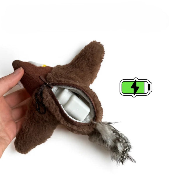 Şarjlı Peluş Uçan Kuş Oyuncak 3