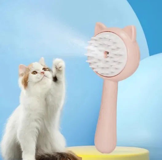 Kedi ve Köpekler İçin Buharlı Masaj Tarağı 4