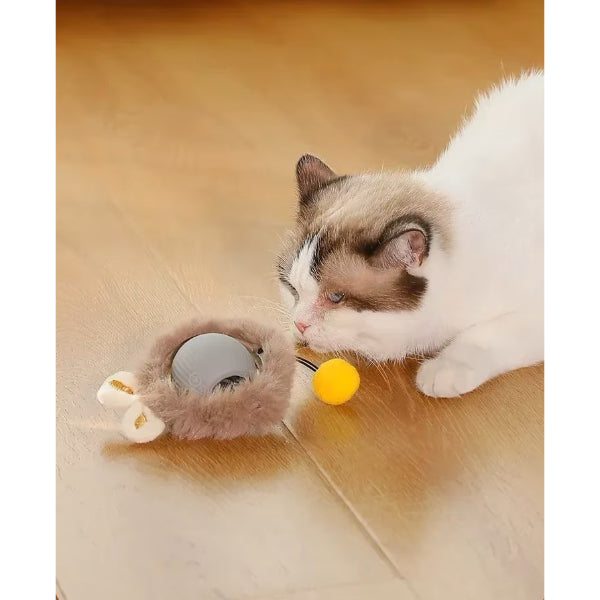 Tüylü Şarjlı Kedi Oyuncağı 2