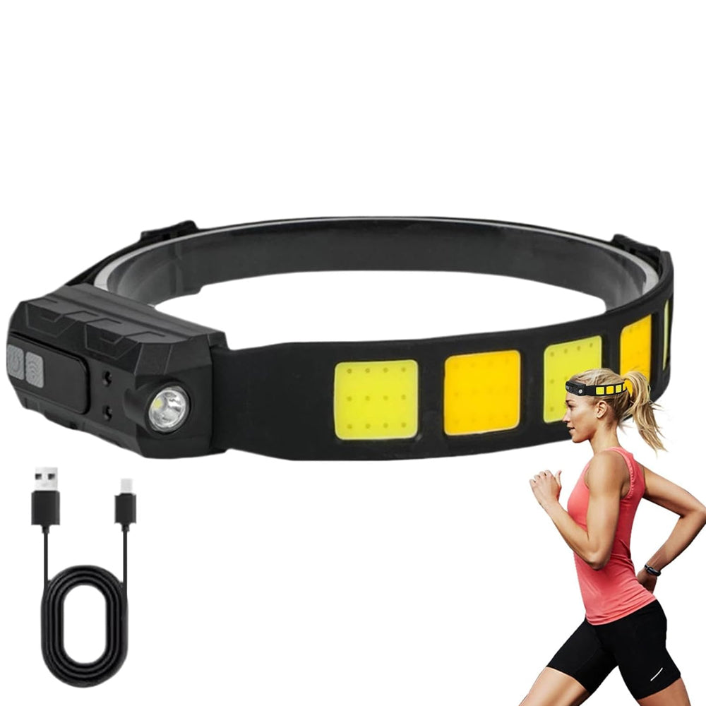 Sensörlü COB XPG LED Kafa Lambası Güçlü Aydınlatma Yüksek Performans Çok Modlu WT-066 1