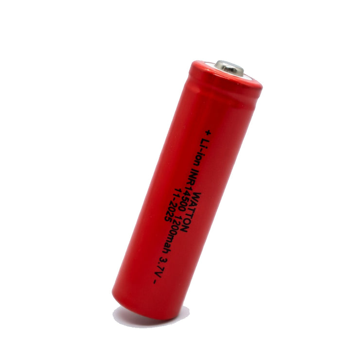 14500 1200mAh 3.7V Li-ion Şarj Edilebilir Pil Güçlü Performans Yüksek Kapasiteli WT-14500 1
