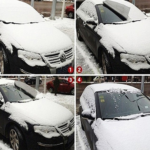 Araç Ön Cam Buzlanma Önleyici Branda 1