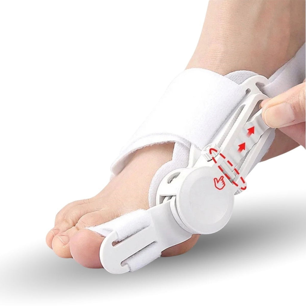 Ayarlanabilir Ayak Baş Parmak Kemik Düzeltici – Halluks Valgus (Bunyon) Aparatı, Gece Gündüz Kullanıma Uygun Ayak Düzeltme Ateli (5538) 4