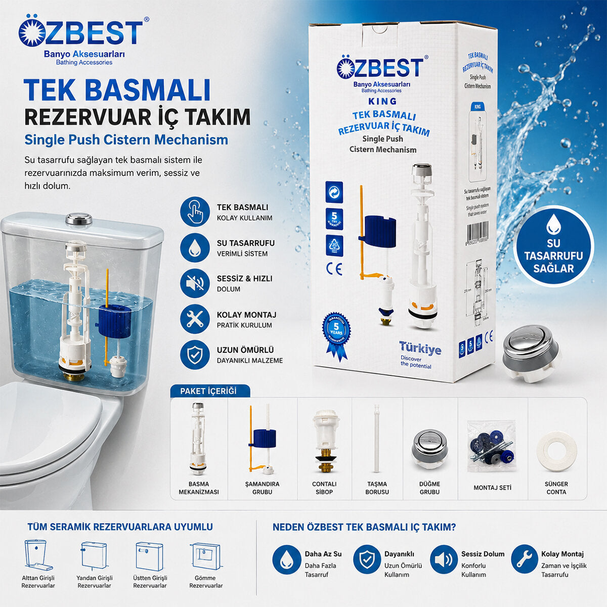 BASMALI REZERVUAR İÇ TAKIM (5538) 2
