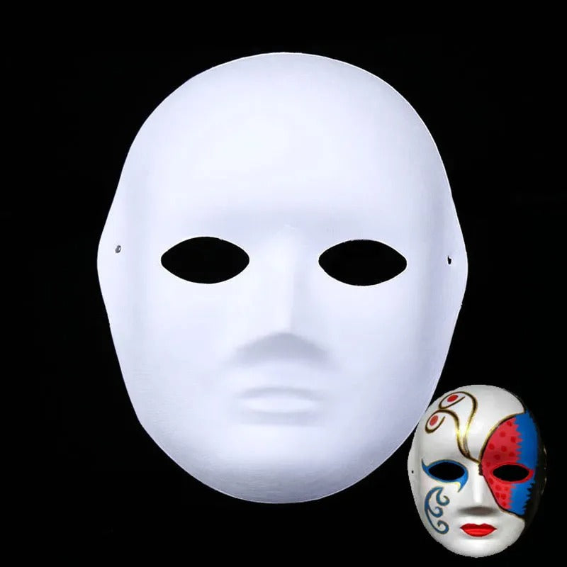 Boyanabilir Surat Model Maske – Lastikli | Kendin Tasarla (5538) 3