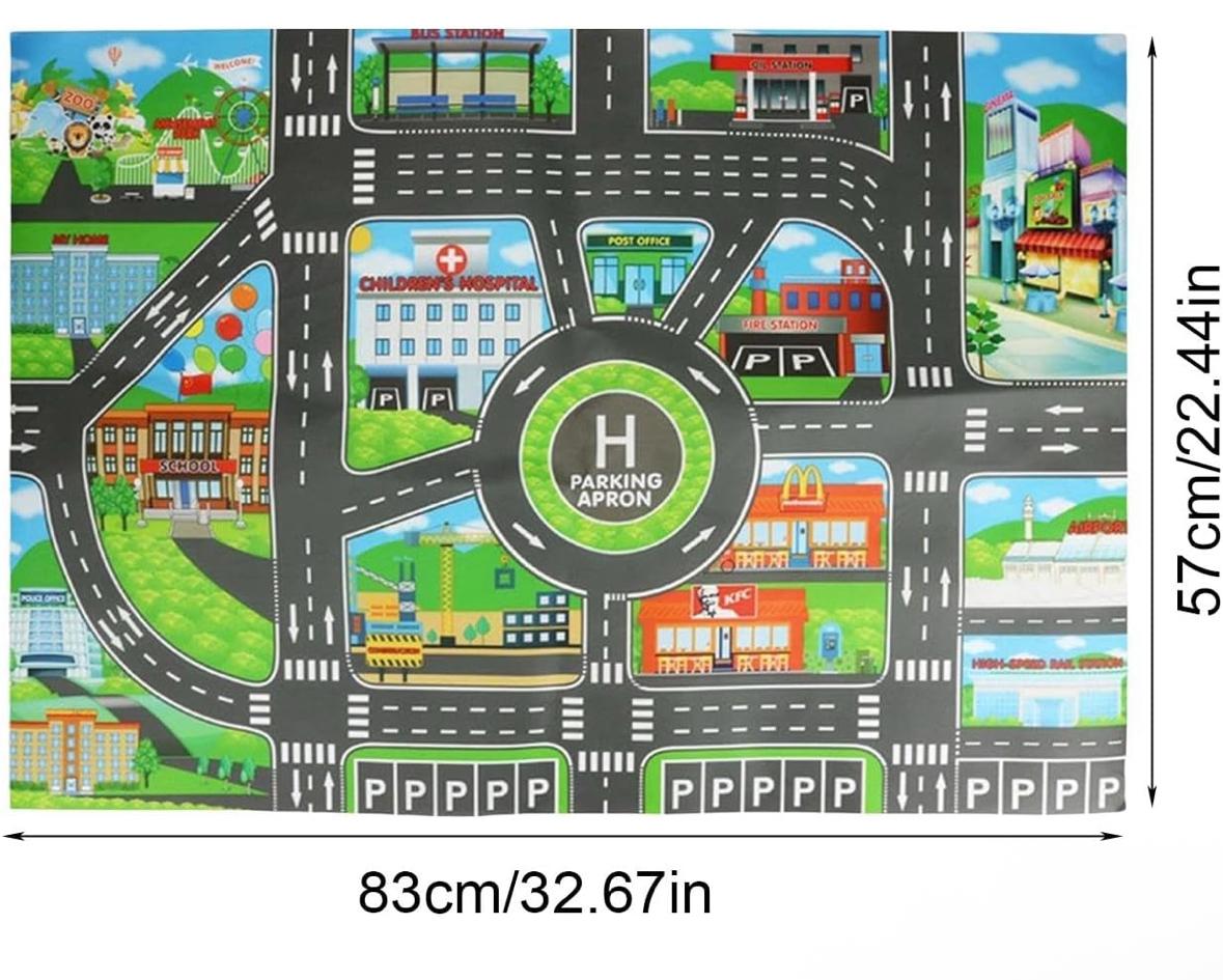Çocuk Oyun Matı (Mutlu Şehir Hayatı) 4