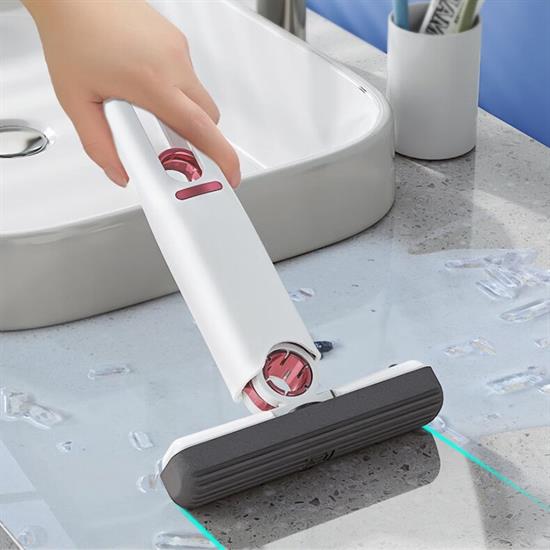 Çok Amaçlı Cam Fayans Mini Temizlik Mopu Fırçası (5538) 2