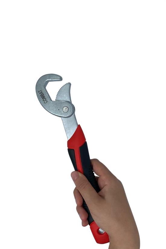 Çok Fonksiyonlu Ergonomik Ayarlanabilir Büyük Küçük Akıllı Pense Anahtar 2li Set (5538) 5