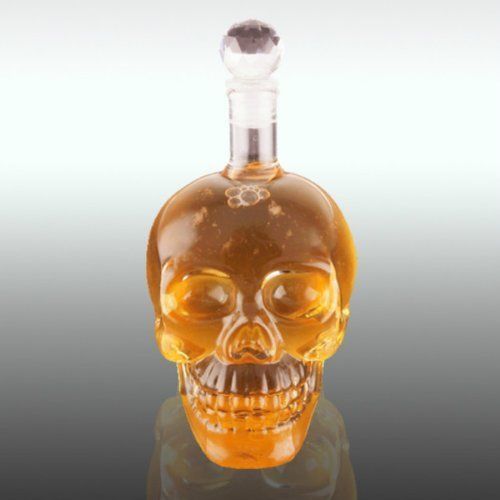 Crystal Head Kuru Kafa Cam Şişe 350 Ml 5