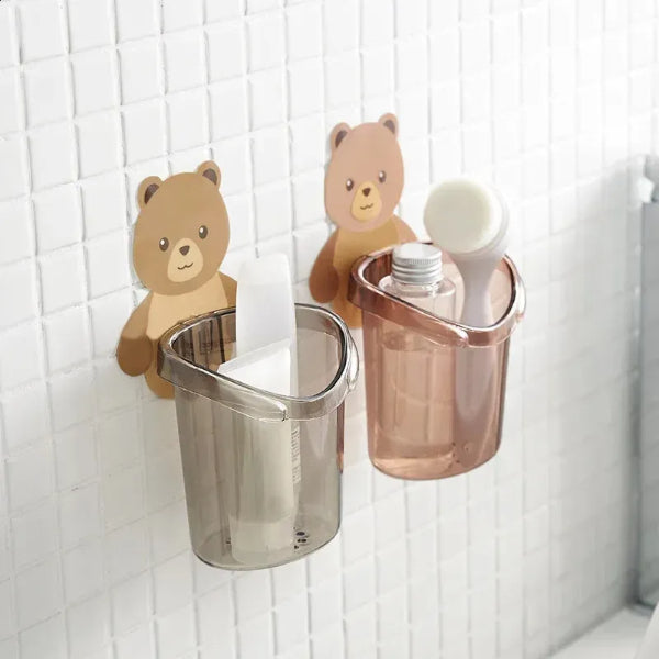 Ayı Figürlü Plastik Organizer 4