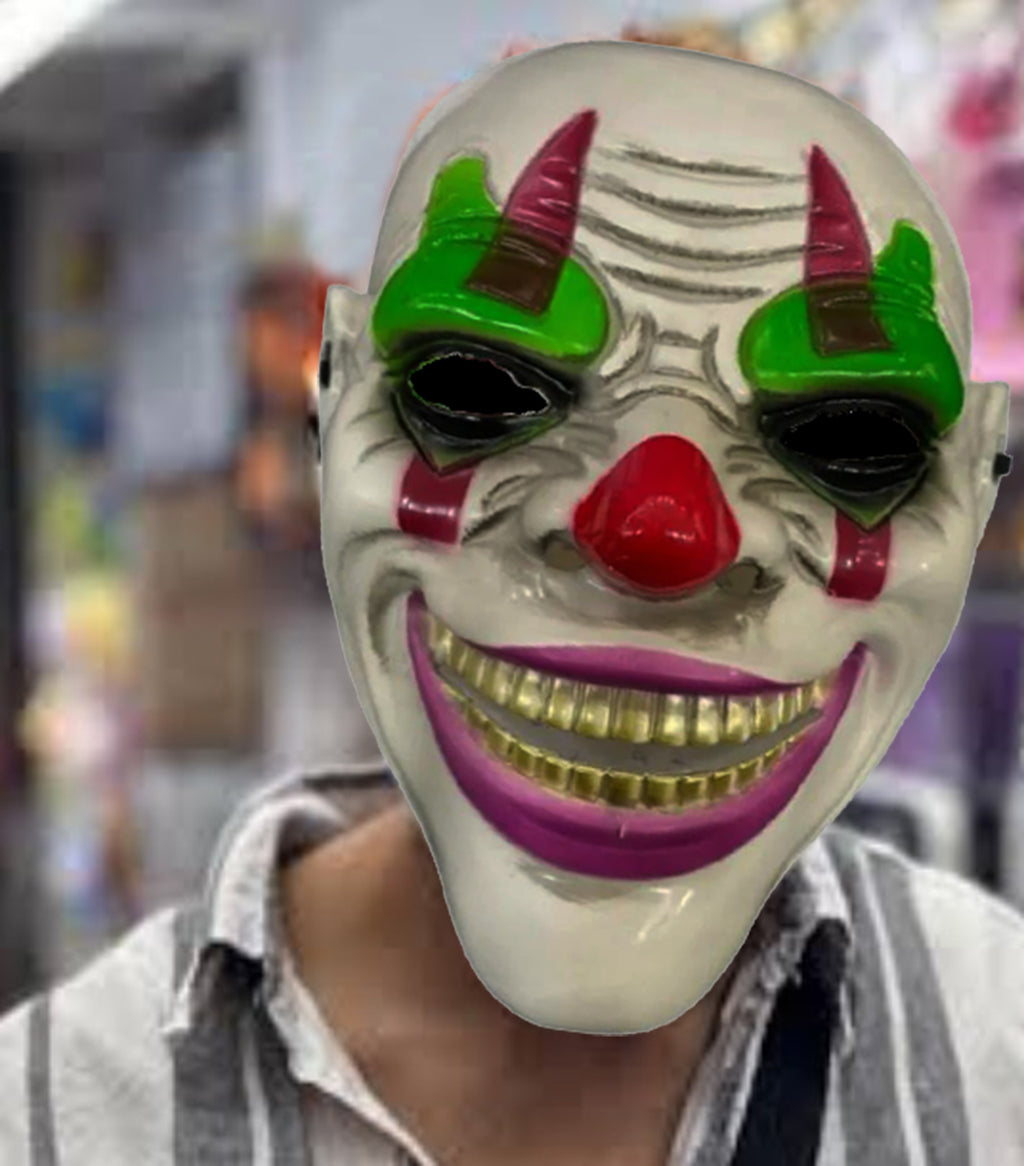 Delirten Gülüş Psikopat Palyaço Temalı Joker Maskesi (5538) 2