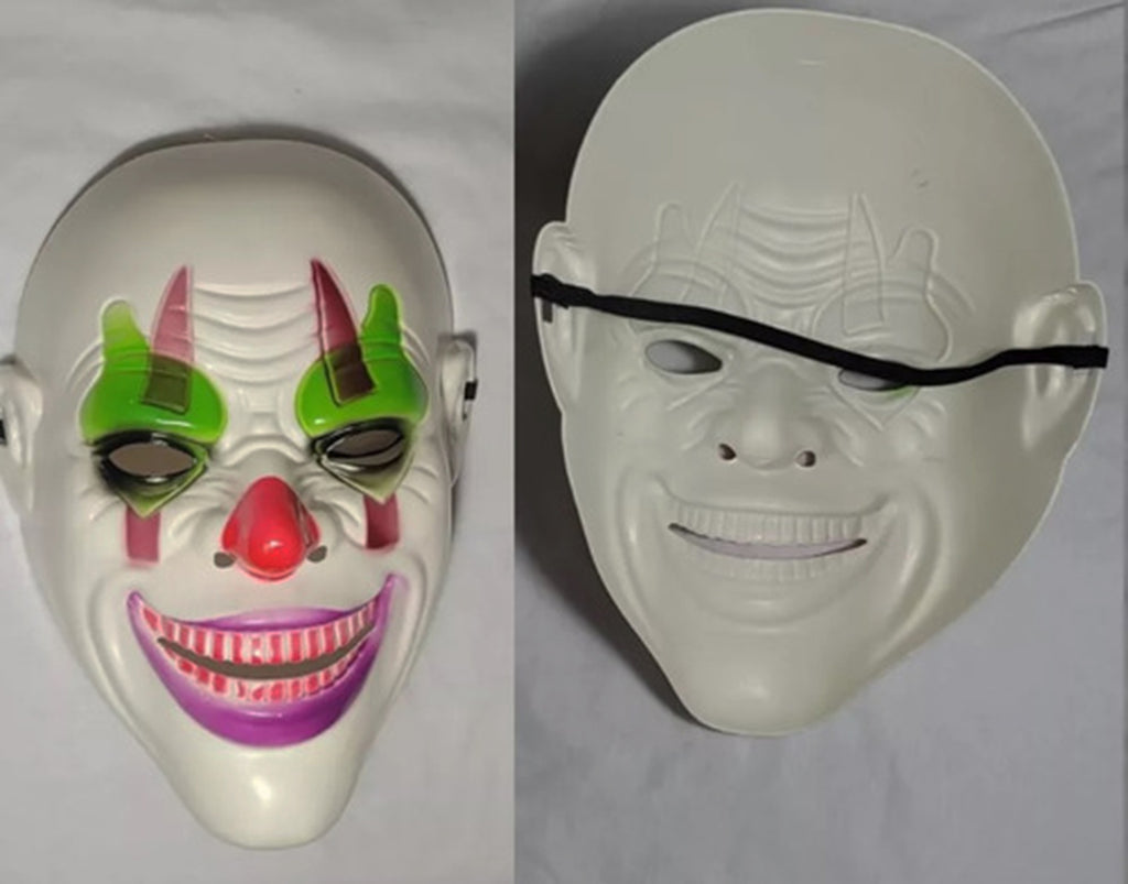 Delirten Gülüş Psikopat Palyaço Temalı Joker Maskesi (5538) 5