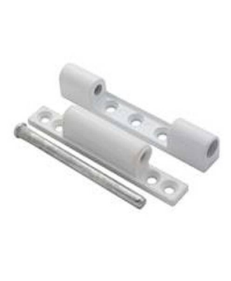 DÜZ METAL BEYAZ METAL 75MM PVC PENCERE MENTEŞE (5538) 1