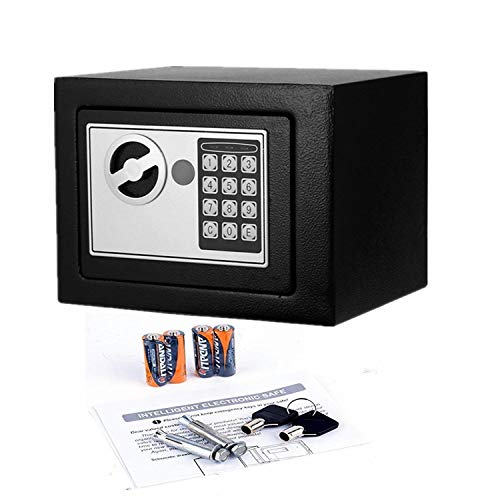 Elektronik Tuşlu Çelik Para Kasası Siyah (5538) 3