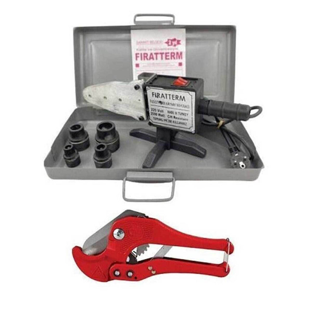Fıratterm 2500W Pvc Pafta Plastik Boru Tesisat Kaynak Makinesi (5538) 3