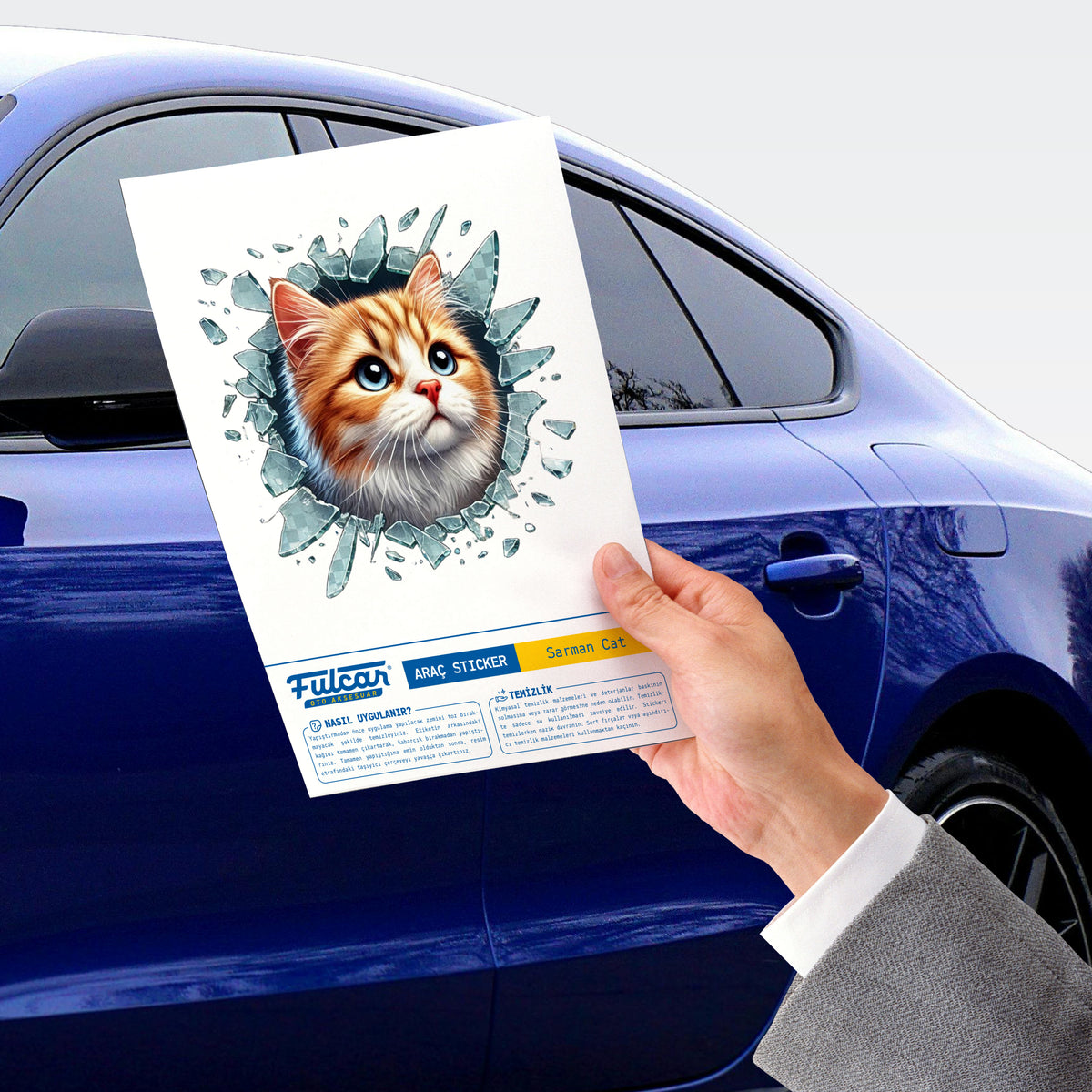 Fulcar Sarman Araç Stickerı 3