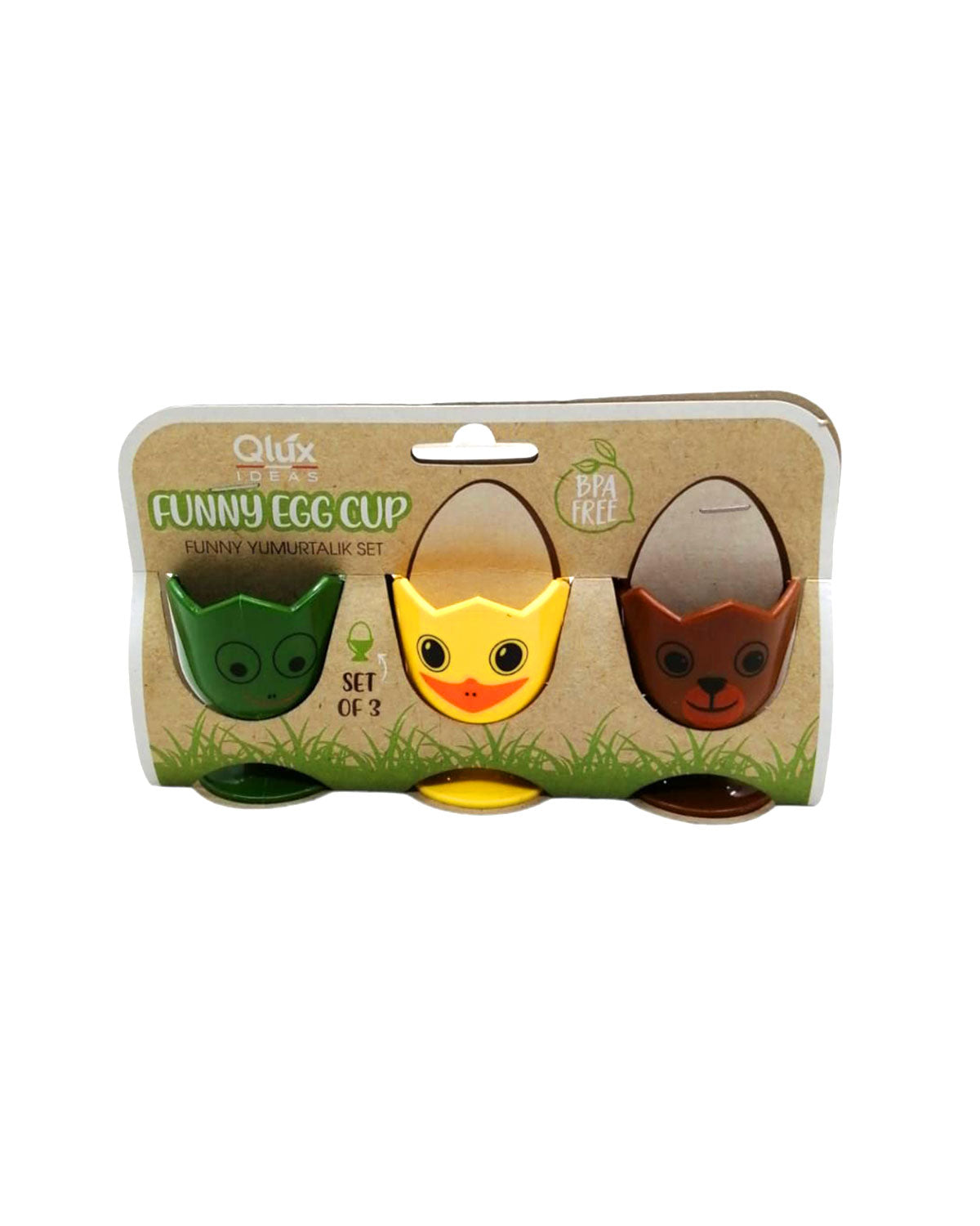 FUNNY YUMURTALIK 3 PARÇA SET (5538) 1