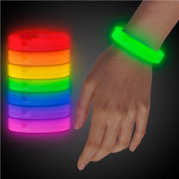 Glow Partisi Glow Ekstra Kalın Fosforlu Bileklik 6 Renk 6 Adet (5538) 1