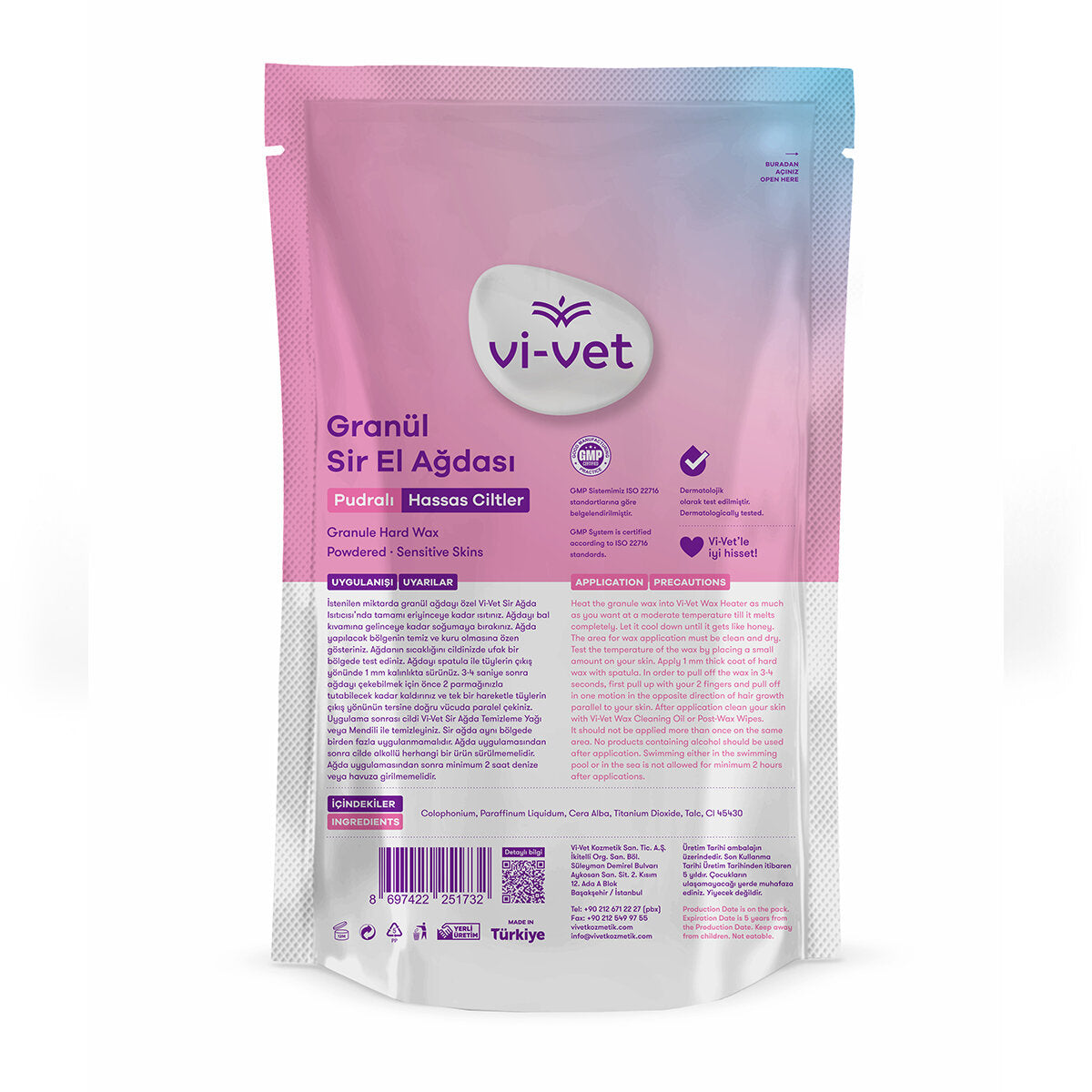 GRANÜL PUDRALI SOYULABİLİR AĞDA 250GR (5538) 2