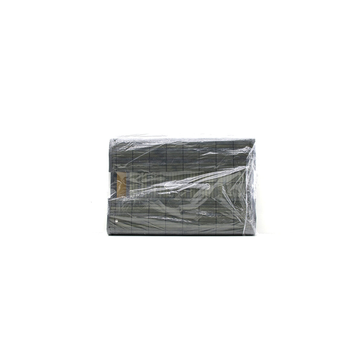 GRİ DİKDÖRTGEN 40X30CM - Y:60CM BAMBU AHŞAP KİRLİ ÇAMAŞIR SEPETİ SEYYAR KAPAKLI KUMAŞ ÇANTALI İP KULPLU (5538) 3